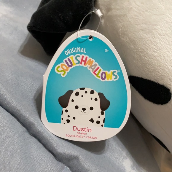 Dustin squishmallow Dalmatian dog NWT - Picture 2 of 3